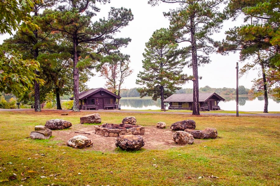 cabins at Crowley's Ridge