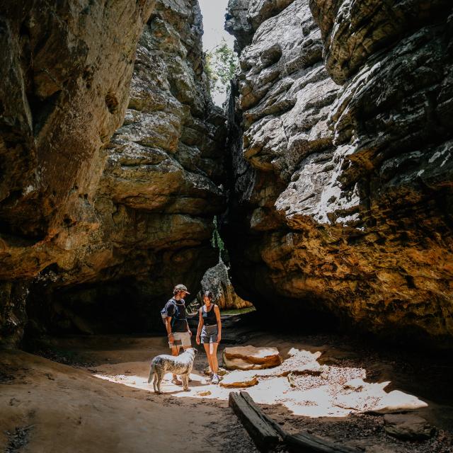 Bear Cave Trail at Petit Jean State Park