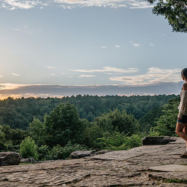 Scenic vista at Petit Jean State Park